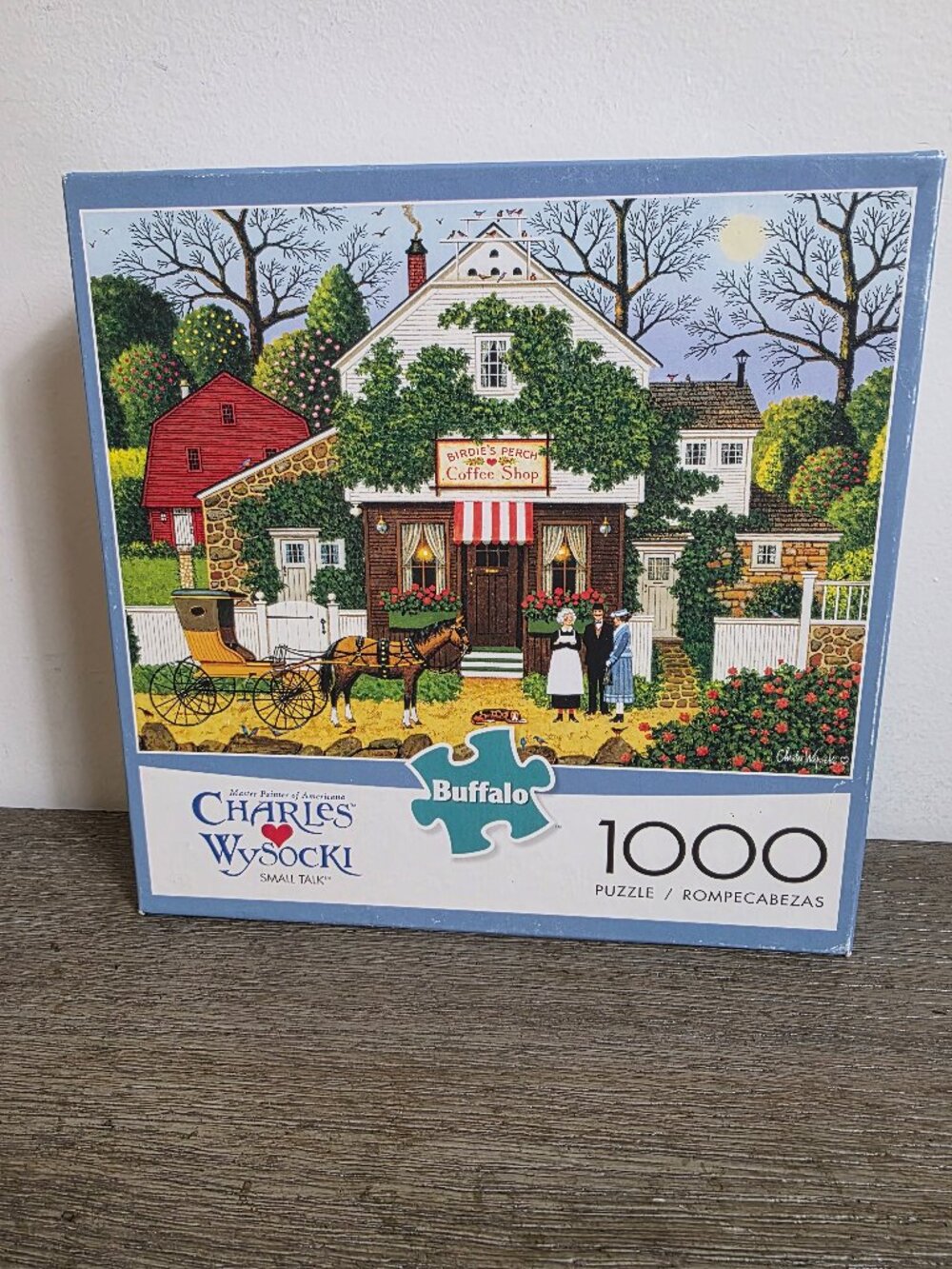Small Talk - 1000 Piece Charles Wysocki Jigsaw Puzzle by Buffalo Games